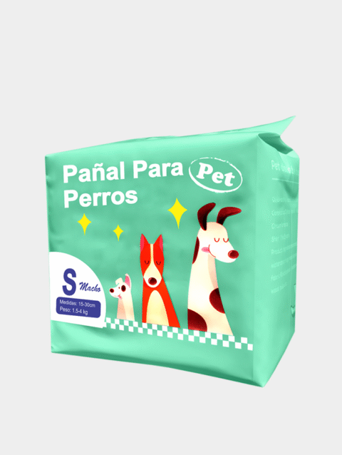 Pañal Calzón Perro Macho