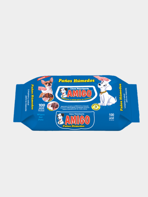 Pañitos Húmedos Para Mascotas Amigo